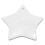 White Round Ceramic Ornament Blanks 8cm – DIY Christmas 1