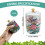 Ceramic Storage Jar Multifunctional Tea Salt-blue and white 4