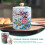 Ceramic Storage Jar Multifunctional Tea Salt-blue and white 5