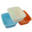 Fosly 3-pack Colored Rectangular Plastic Washing Up Bowls Basin 1