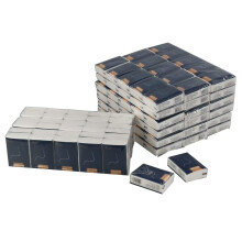 Fosly Mini Pocket Facial Tissues, 12 x 10 Packs of Pocket Travel Tissues