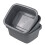 Xowine 4-Pack Plastic Wash Basin Rectangle, Washing up Bowl Basin, Gray 1