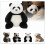 Bréagán Panda Plush Pandy – Bréagán Chompordach Bog, Inbhainte, 1