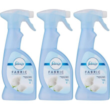 Febreze Fabric Refresher Spray, Pack of Three, 3 x 375 ml, Cotton Fresh Scent
