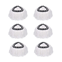 6 Pack Spin Mop Refill Replacement Head Compatible with Ocedar and Vileda,Mop Heads Replacement