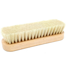 DELARA Goat hair brush, polishing brush made of white, soft, dense goat hair for particularly gentle polishing and perfect high gloss, made in