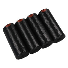 Zerdyne Black 5 L Drawstring Small Bin Liners, Bathroom Bin Bags with Drawstring, 208 Bags