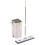 JOYBOS Hand Mop with Wringer and Microfiber Pads 1