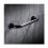 Bathroom Grab Bar Black Non-Slip 30 cm 1