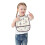 Short Sleeve Kids Bib Apron – Soft Plastic, Ages 1–13 4