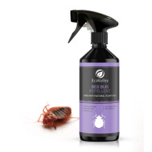 EcoValley Bed Bug Repellent Spray 500ml - Fast Acting Bedbug Killer Treatment for Mattresses, Homes, Caravans, Trucks, and Bedrooms