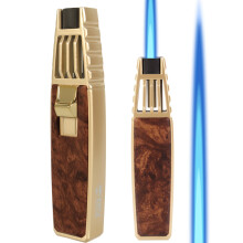Butane Lighter, Rechargeable Kitchen Torch Windproof Torch for Cooking Creme Brulee (Hot)