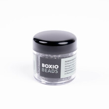 BOXIO - Beads: cleaning beads made of stainless steel for bottles wash canisters - 3 mm balls incl. storage bag - stainless steel cleaning beads for