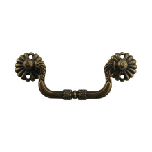 Poignées de tiroir en alliage de zinc bronze antique, 9,1 cm