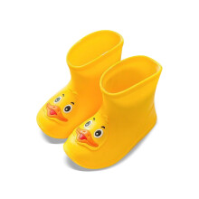 Toddler Rain Boots for Girls, Waterproof & Lightweight, Compatible with 3-4 Years, Non-Slip for Puddles