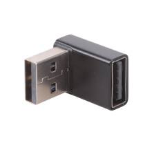 Προσαρμογέας USB3.0 αρσενικού σε θηλυκό ορθής γωνίας