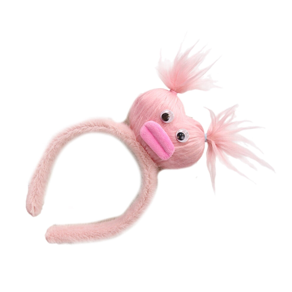 Girls cartoon headbands funny clown style 3 pcs