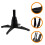 Supporto per clarinetto in ABS trasparente con 4 gambe di supporto 1