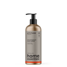 ATTITUDE Washing Up Liquid, EWG Verified, Plant and Mineral-Based Ingredients, Vegan Household Products, Orange and Sage, Refillable Aluminum Bottle,