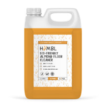 Humbl - Eco Floor Cleaner Liquid Refill - Almond Scented Multi Purpose Hard Floor Surface Cleaner for Laminate, Tile, Wood & More - 100% Vegan &