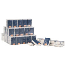 Sandmovie 100 Packs Mini Pocket Facial Tissues, 4-Ply Travel Size Tissue Packs