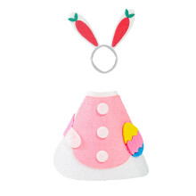 Påskegåskostyme Rosa kanindesign