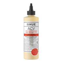 dpHUE Apple Cider Vinegar Hair Rinse Lite, 8.5 oz - Shampoo Alternative, Scalp Cleanser & Post Workout Rinse - Won?t Weigh Fine Hair Down - Removes
