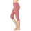 Dame Essential Basic Bomuld Spandex Stretch Capri Leggings til Under Knæet 1