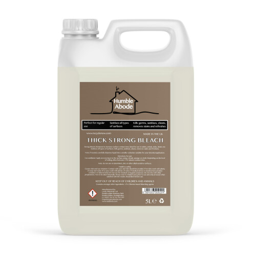 Humble Abode - Thick Strong Bleach - 5 Litre