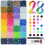 Στρας 28 χρωμάτων 4 χιλιοστών με ρητίνη ζελέ + κιτ κόλλας B7000 – Επίπεδα πετράδια AB 2