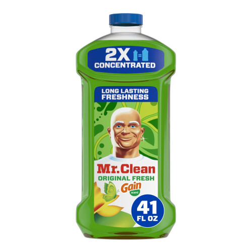 2X Concentrated Multi Surface Cleaner with Gain Original Scent, All Purpose Cleaner, 41 fl oz