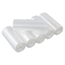 Mayish 40L Trash Rubbish Bin Bags Liners, 150 Counts/6 Rolls