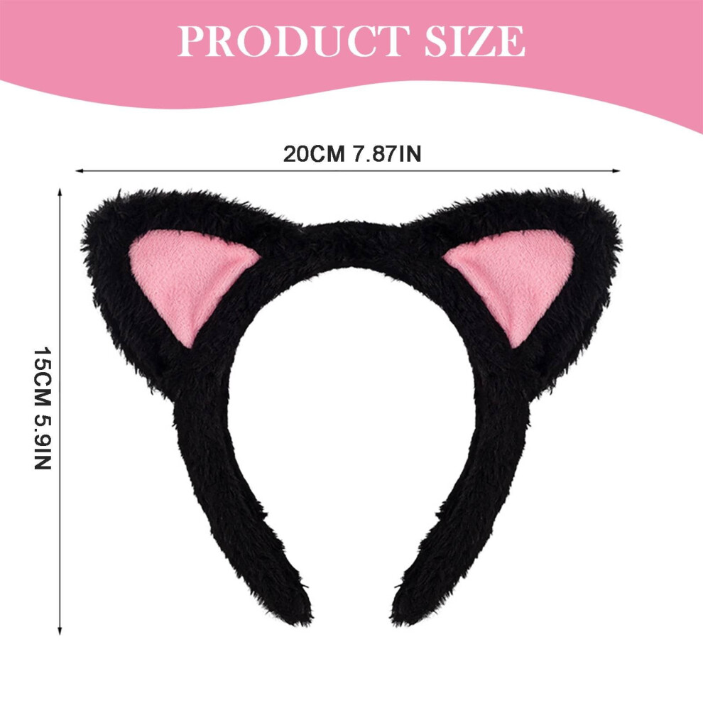 Parthan ear headband for washing and makeup, adult cosplay