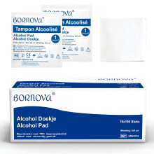 1000 PCS ? alc. swabs pre injection pads 3x6 cm ? Individually wrapped prep pads with 70% isopro. alc. ? wipes for skin preparation before injec.,