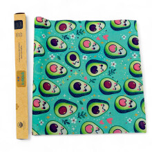 Beeswax Wrap Roll ? Reusable Food Wrap, Sandwich Wraps, Wax Wraps for Food, Large Eco-Friendly Beeswax Food Wrap, Organic and Sustainable Kitchen Wrap