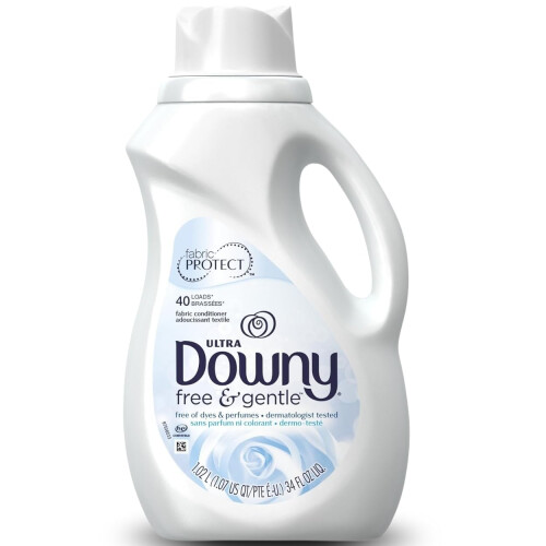 Ultra Downy Liquid, Free and Sensitive by Downy