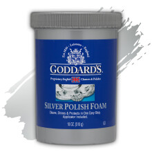 Goddard's Silver Polish Foam ? 510 gram ? Silver Cleaner & Tarnish Remover with Applicator ? Cleans, Shines & Protects ? Silverware, Jewelry,