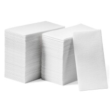 KLEENDOL Disposable Guest Towels,Linen Feel Napkins Disposable White Napkins,Paper Napkin, Paper Hand Towels for Kitchen, Parties, Bathroom,