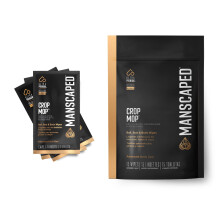 MANSCAPED? Crop Mop? On-The-Go Individually Wrapped Ball Wipes, Anti-Chafing Male Hygiene Body Wipes, Cleaning Wipe Designed for the Male Groin Area
