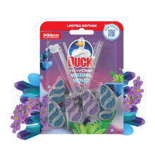 Duck Active Clean Toilet Rim Block, Foaming Toilet Bowl Cleaner, Long-lasting Fragrance, Virtual Violet, Pack of 5 Duos (Total of 10 x 38.5g Rim