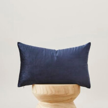 Housses de coussin en velours doré 61 x 61 cm (lot de 2)