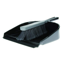 Elliott Extra Large Garden Dustpan and Brush,Ideal for DIY use,Larger Jobs and Cleaning around the Garden, Strong Synthetic Fibres suplied with a