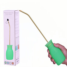 DustFlux Diatomaceous Earth Duster, 230ml Large, Powder Duster Kit with Long Copper Tube & Folding Funnel, Indoor Outdoor Silicone Sprayer Heavy Duty