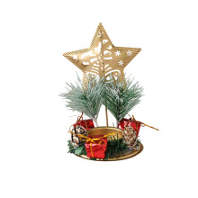 Weihnachts-Teelichthalter, Weihnachtskerzenhalter,-ABCZ2 6