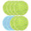 8Pcs Mop Replacement Pad and Cleaning Cloth Set - Floating Mop Accessories for Flat Surface 1