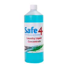 Safe4 Hypoallergenic Laundry Detergent | Safe for Allergies | Eco-Friendly & Effective for Clothes, Animal & Human Bedding, and Work Uniforms (Pack of