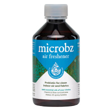 MICROBZ AIR FRESHENER | Makes 25 Spray Bottles | 100% Natural Air Purifier, Odour Eliminator, Purifying Deodoriser For Your Home, Bathroom, Office &