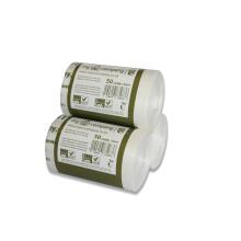 My Eco Company 5L / 6L X 150 Compostable Kitchen Food Waste Bin Bags Caddy Liners (5 Litre / 6 Litre)