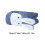 Coral Fleece Easter Towel Set with Embroidered Rabbits 3