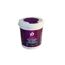 VB-Company Vinegar Cleaning Wipes ? Lavender Scent ? 250 Wipes Bucket ? Surface Cleaner for Kitchen, Bathroom, Carpets & Tiles ? Removes Grease, Mould